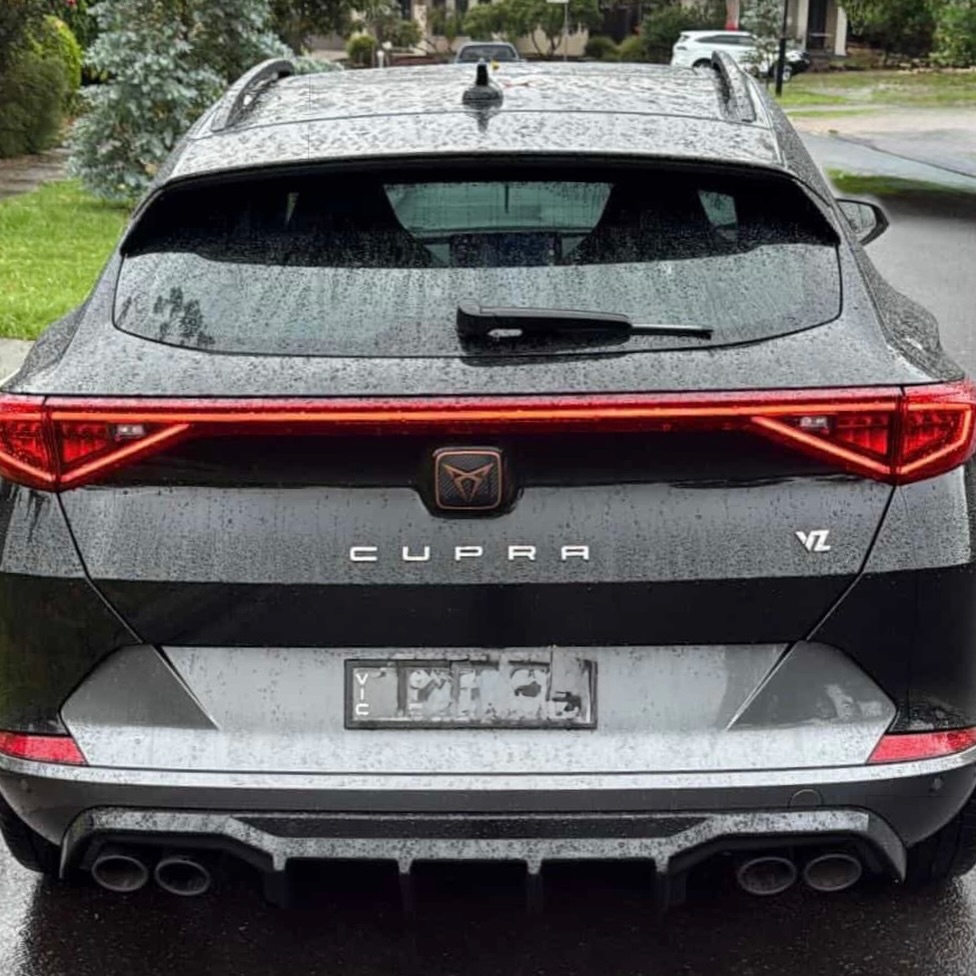 Cupra Formentor wrapped in Gloss Obsidian Black, shot 9