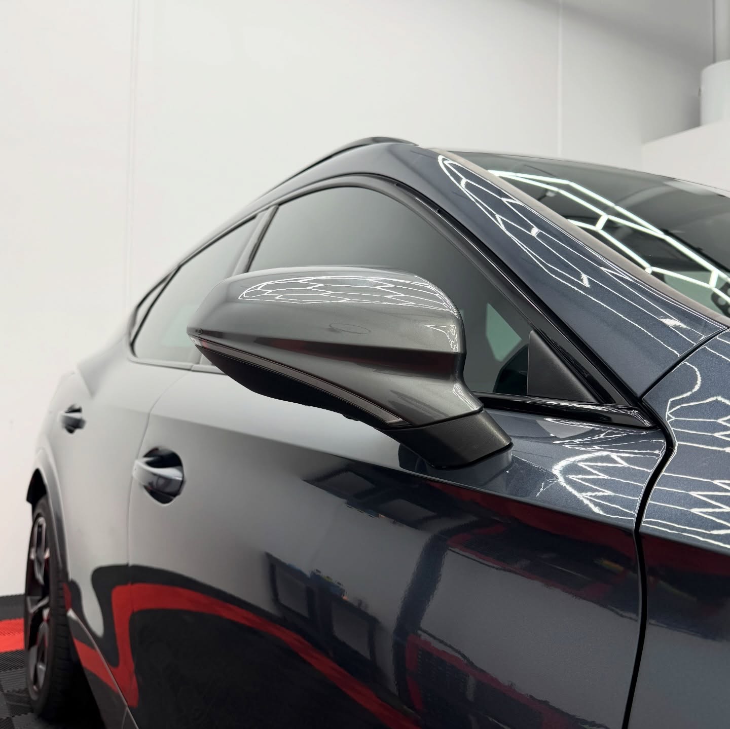 Cupra Formentor wrapped in Gloss Obsidian Black, shot 10