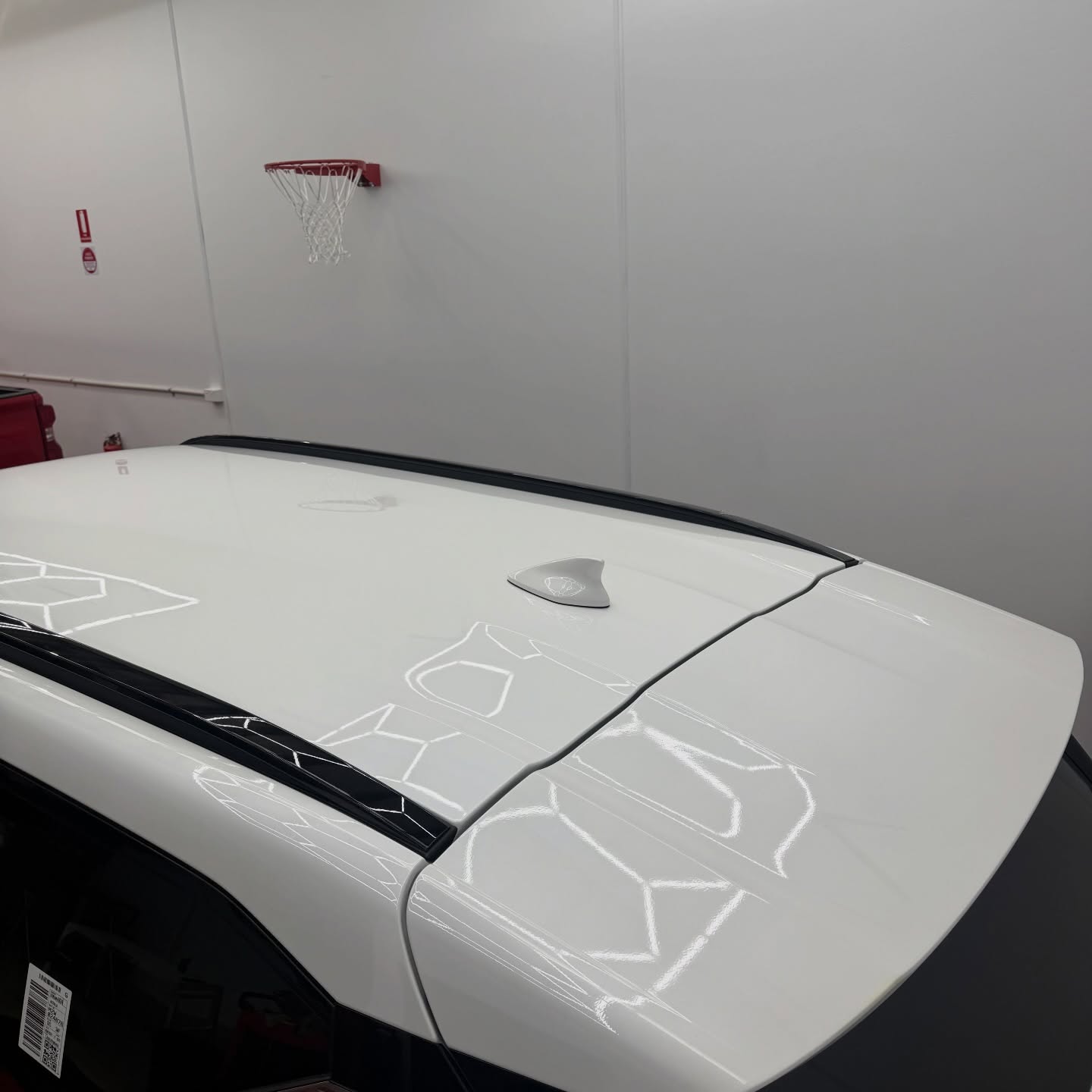 KIA EV5 wrapped in Gloss Obsidian Black, shot 16