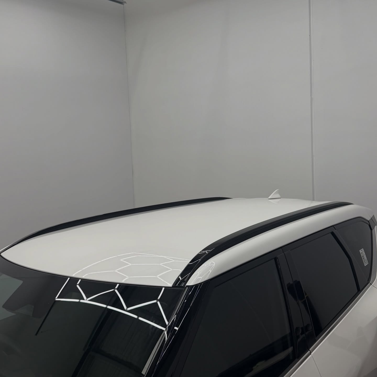 KIA EV5 wrapped in Gloss Obsidian Black, shot 17