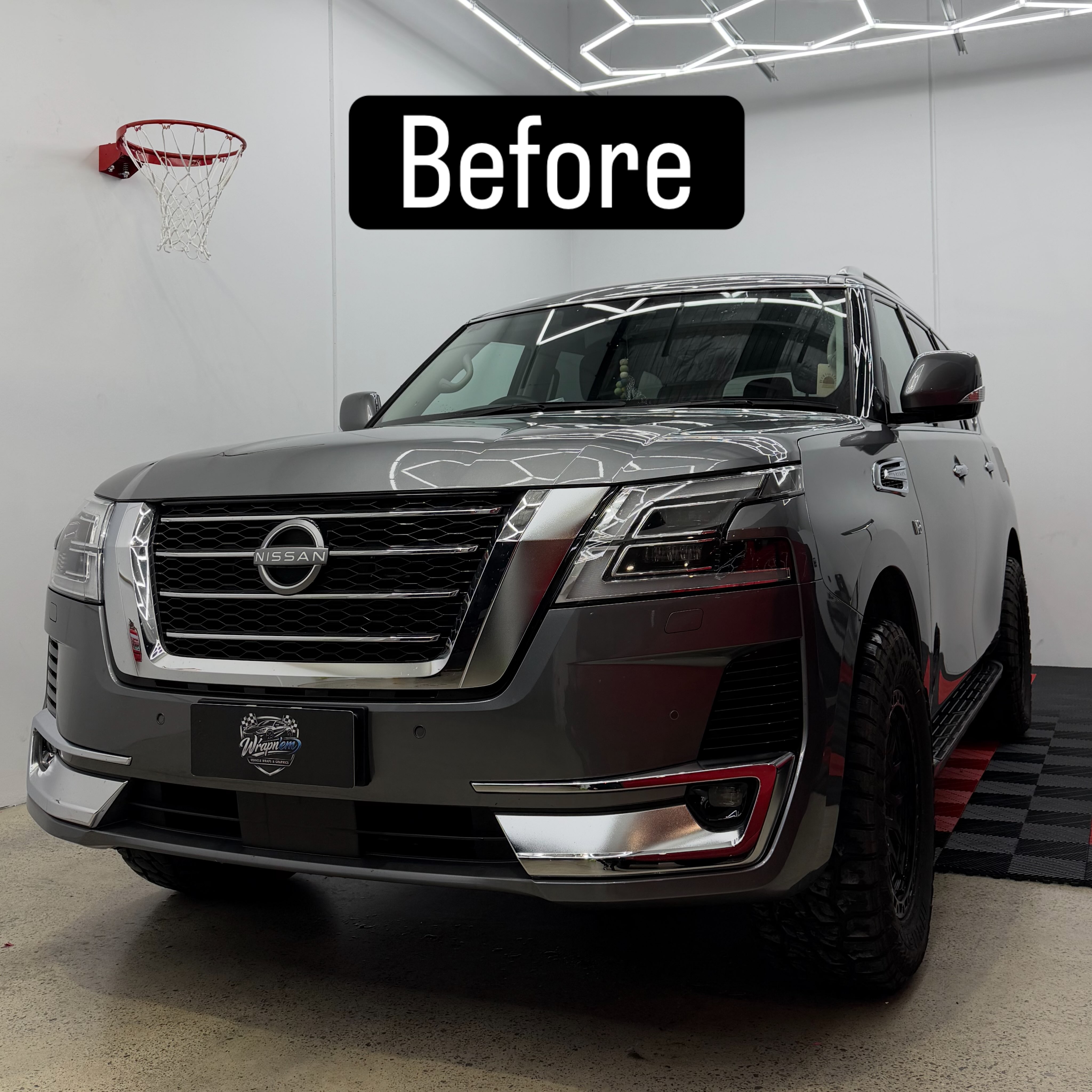 Nissan Patrol Ti-L in Matte Olive Green - Avery Dennison, shot 10 of 13
