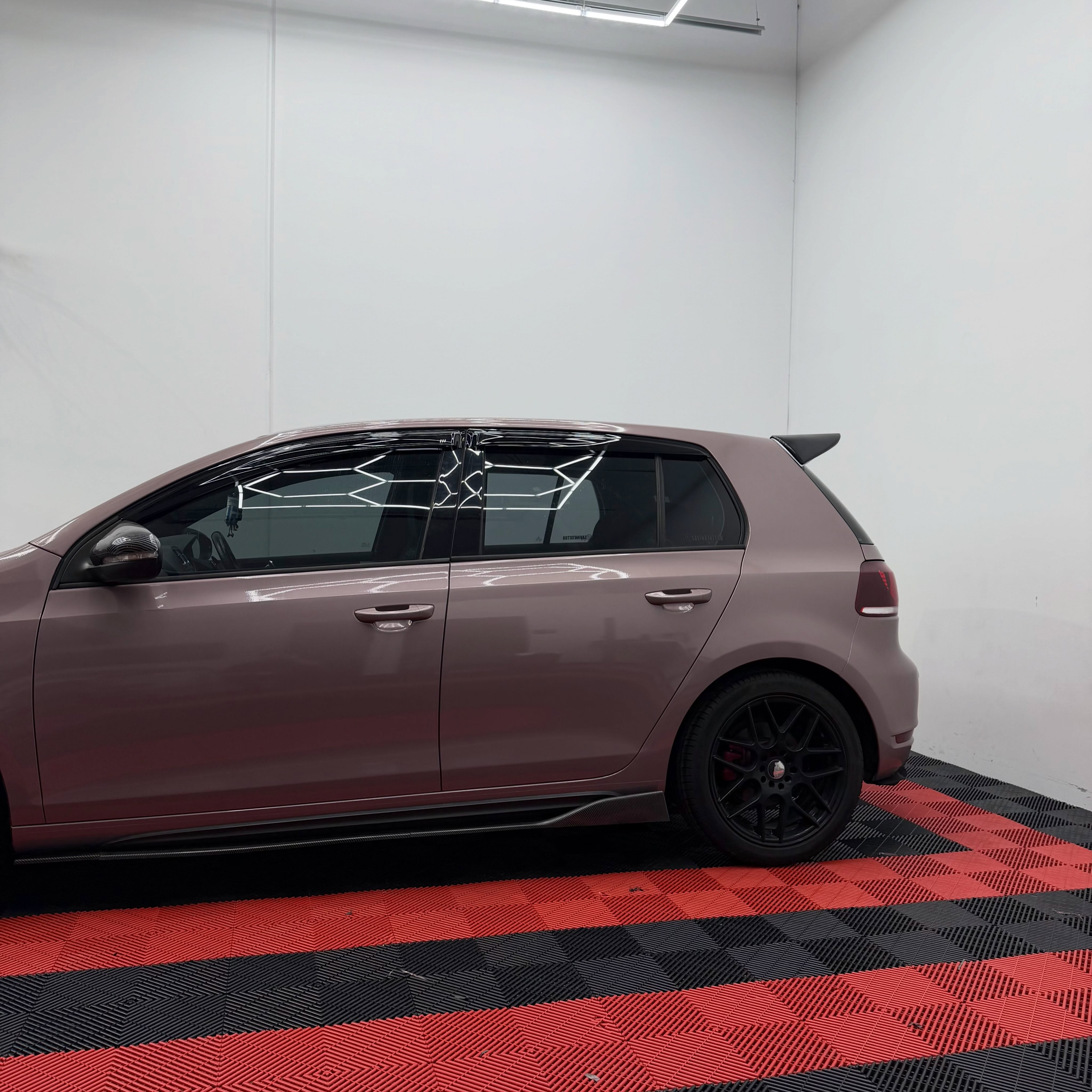 2012 Golf GTI in Cinder Rose - Hexis, shot 4 of 12