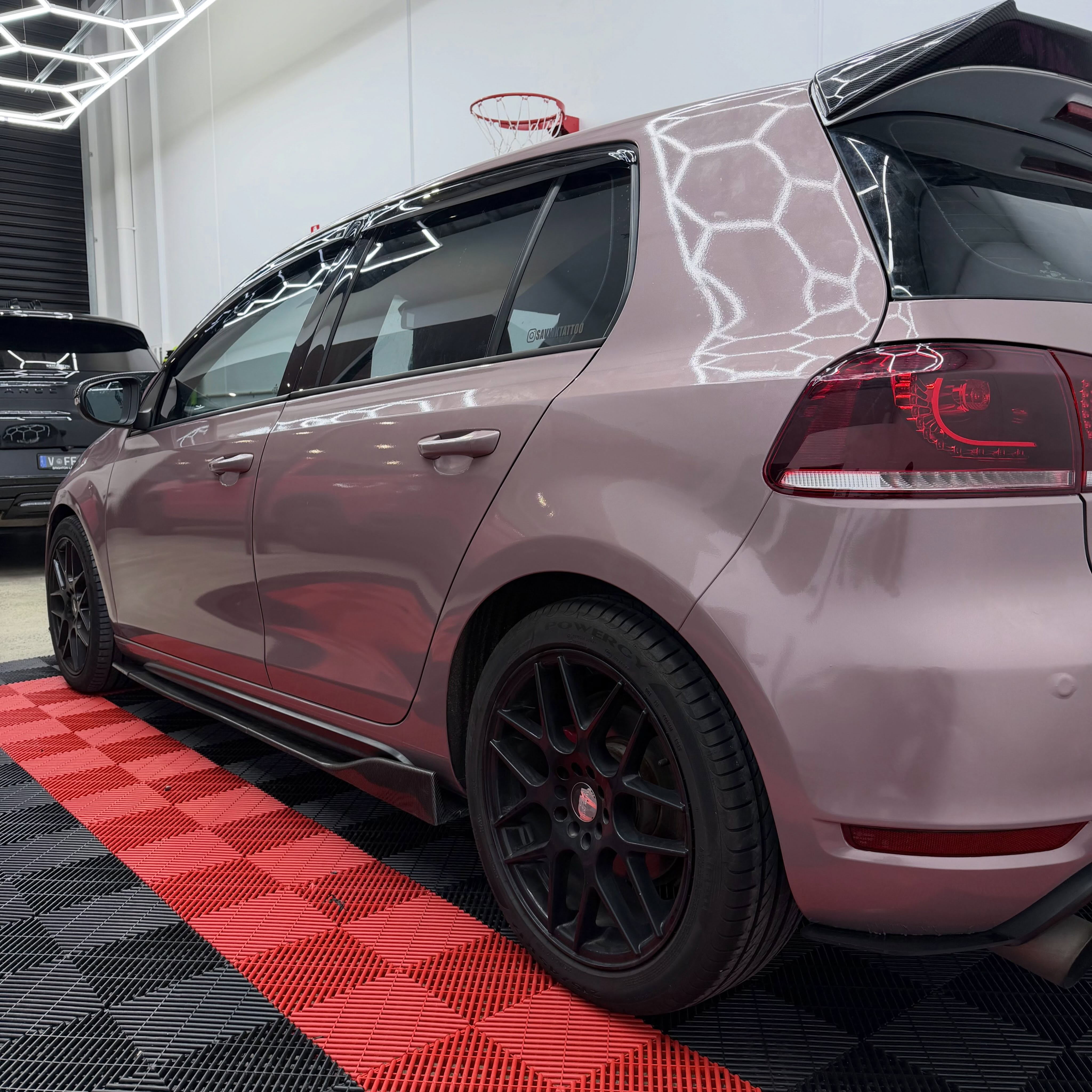 2012 Golf GTI in Cinder Rose - Hexis, shot 5 of 12