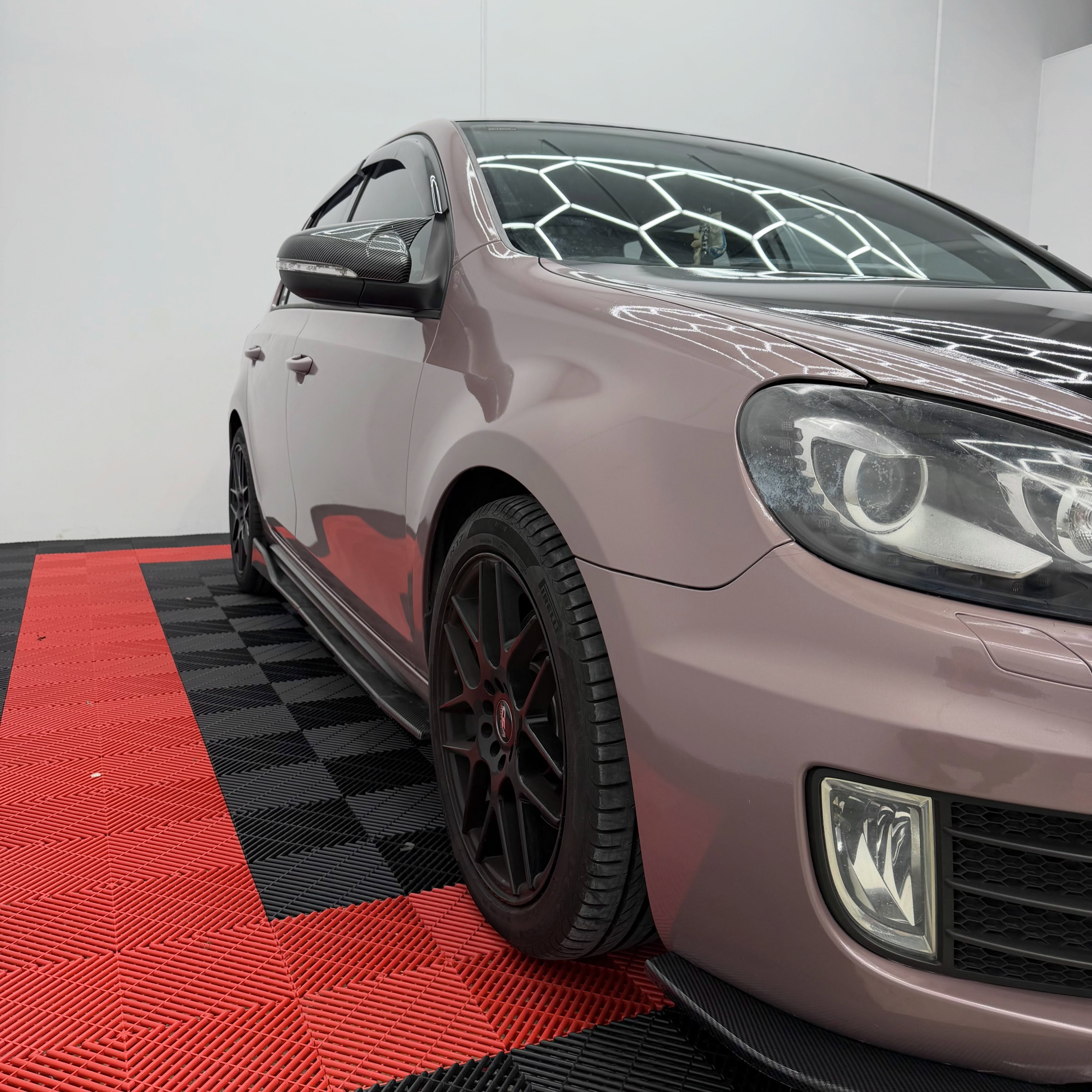 2012 Golf GTI in Cinder Rose - Hexis, shot 8 of 12
