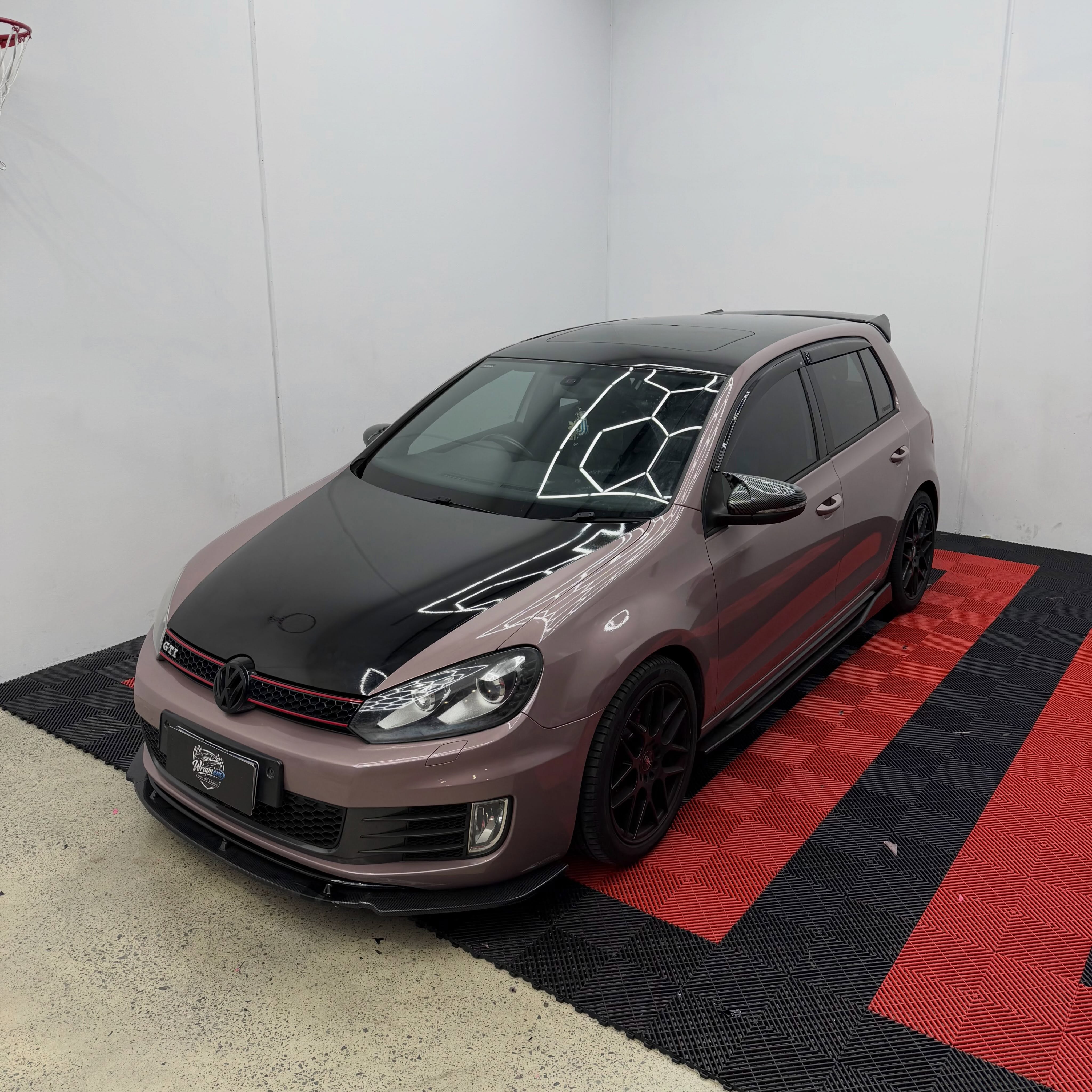 2012 Golf GTI in Cinder Rose - Hexis, shot 2 of 12