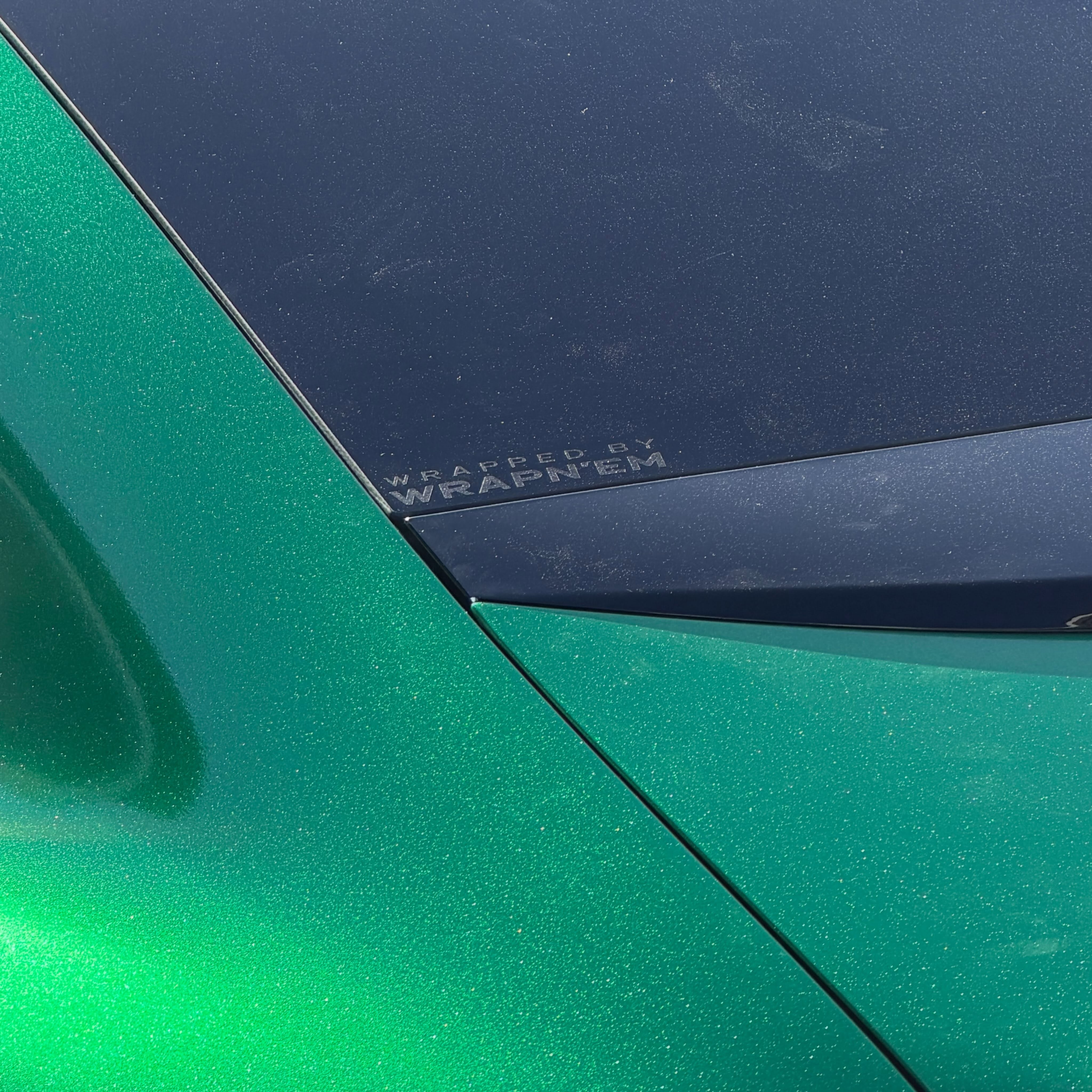 Mercedes Benz EQE300 in Radioactive Green - Avery Dennison, shot 4 of 10