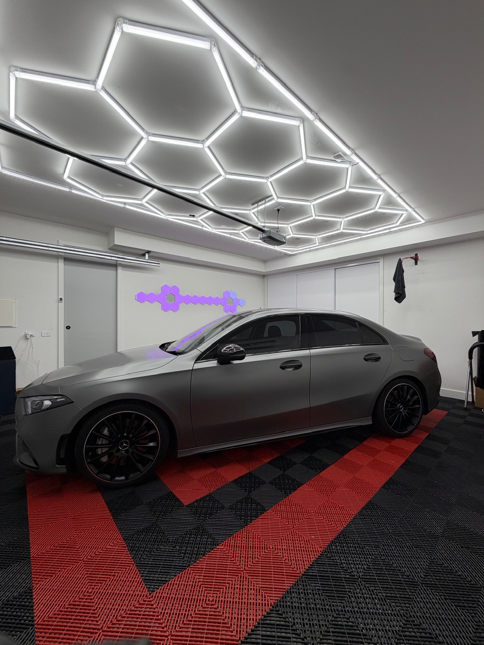 After — Satin Gun Metal Metallic wrap